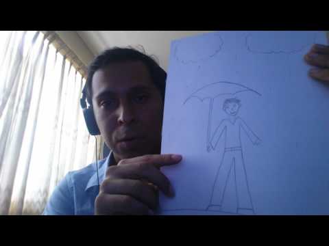 Guía fácil: Cómo dibujar una persona bajo la lluvia