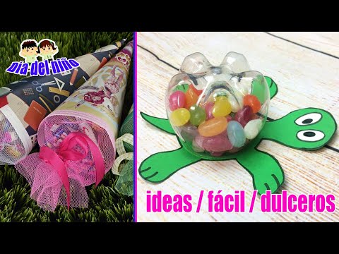 Guía fácil: Cómo hacer un dulcero para el Día del Niño