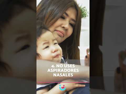 Consejos para sacarle las flemas a un recién nacido