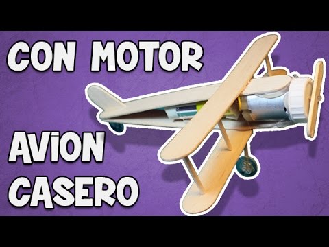 Avión casero: Cómo hacerlo paso a paso