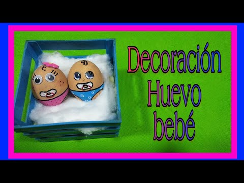 Adornar huevo como bebé: ideas creativas para decorar