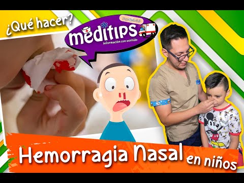 Guía práctica: Cómo cortar hemorragia nasal en niños