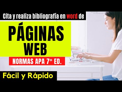 Cómo citar página web con normas APA: Guía completa