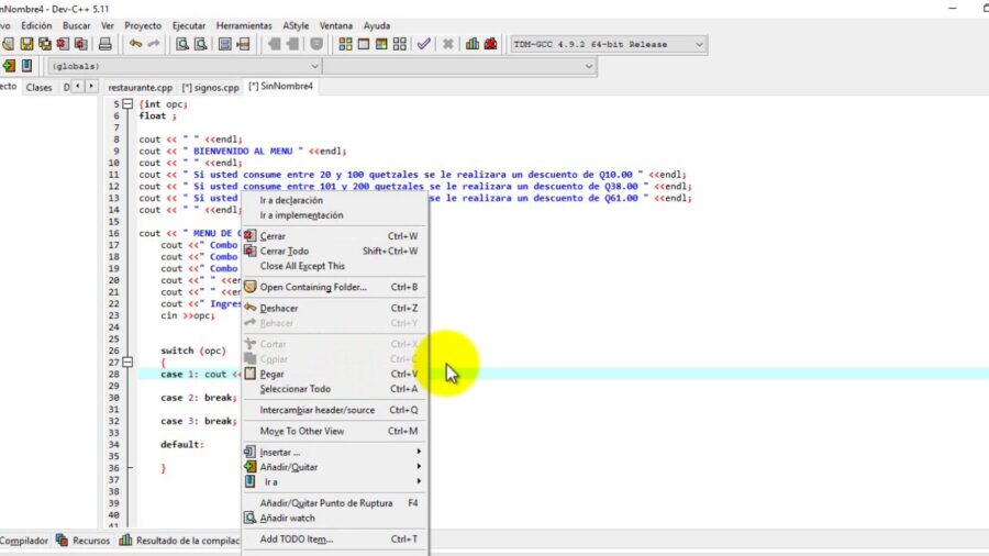 Aprende cómo hacer un menú en C++ con la declaración if: GuÃa paso a ...