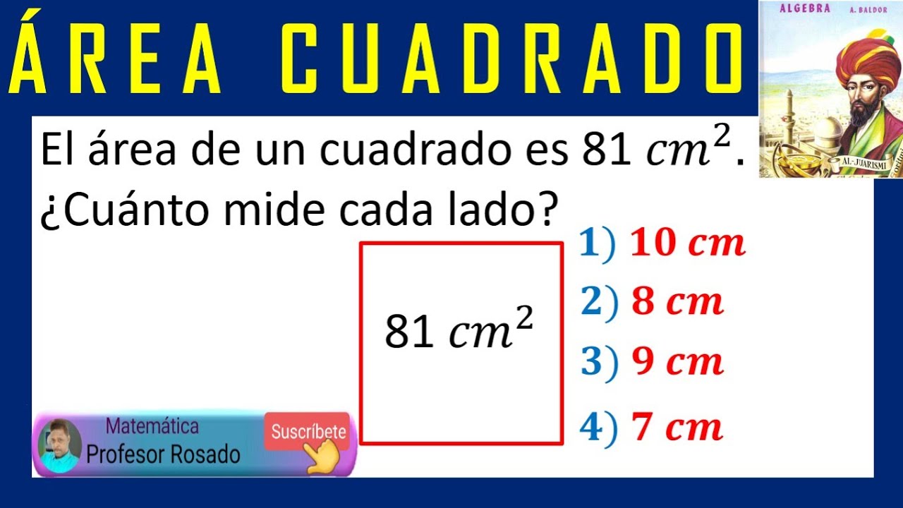 Fácilmente calcula la longitud de un cuadrado con estos simples pasos