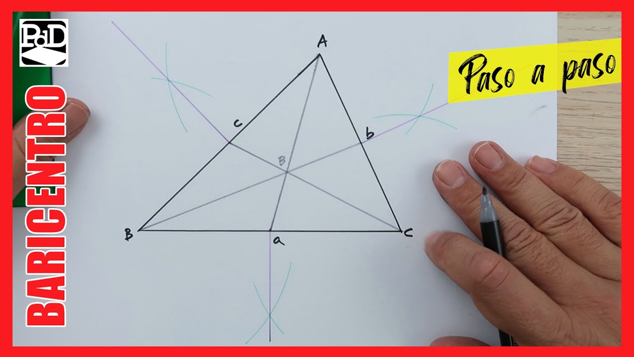 Aprende cómo sacar el baricentro de un triángulo paso a paso - Todo ...