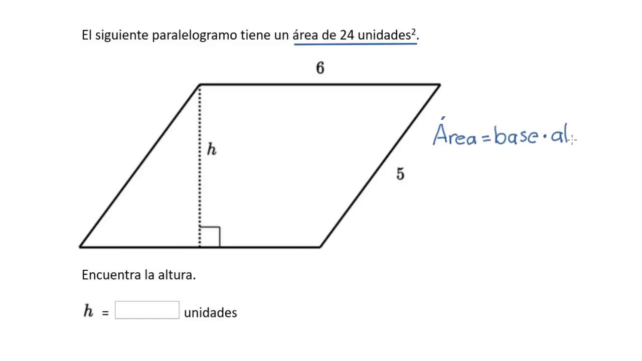 Descubre cómo sacar la altura de un romboide paso a paso - Todo sobre