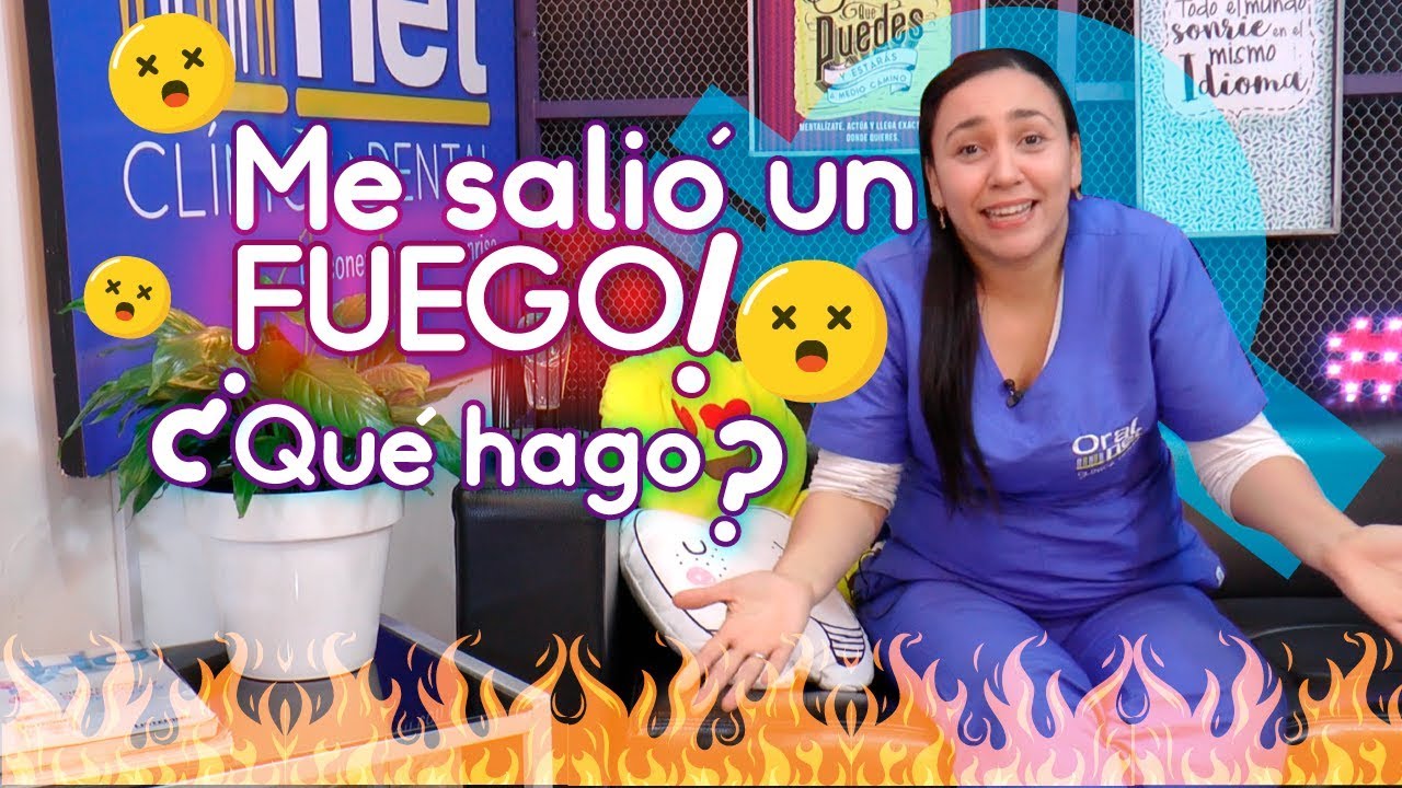 como cerrar un fuego en la boca