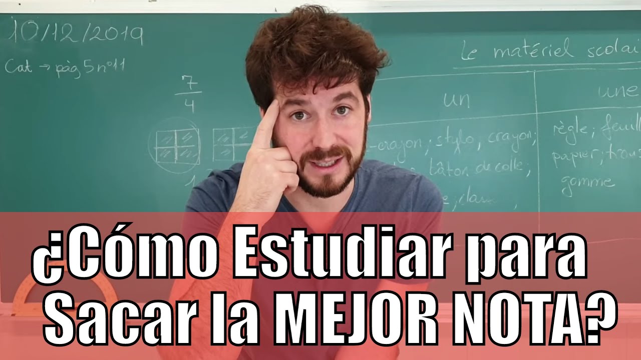 como estudiar rapido para un examen