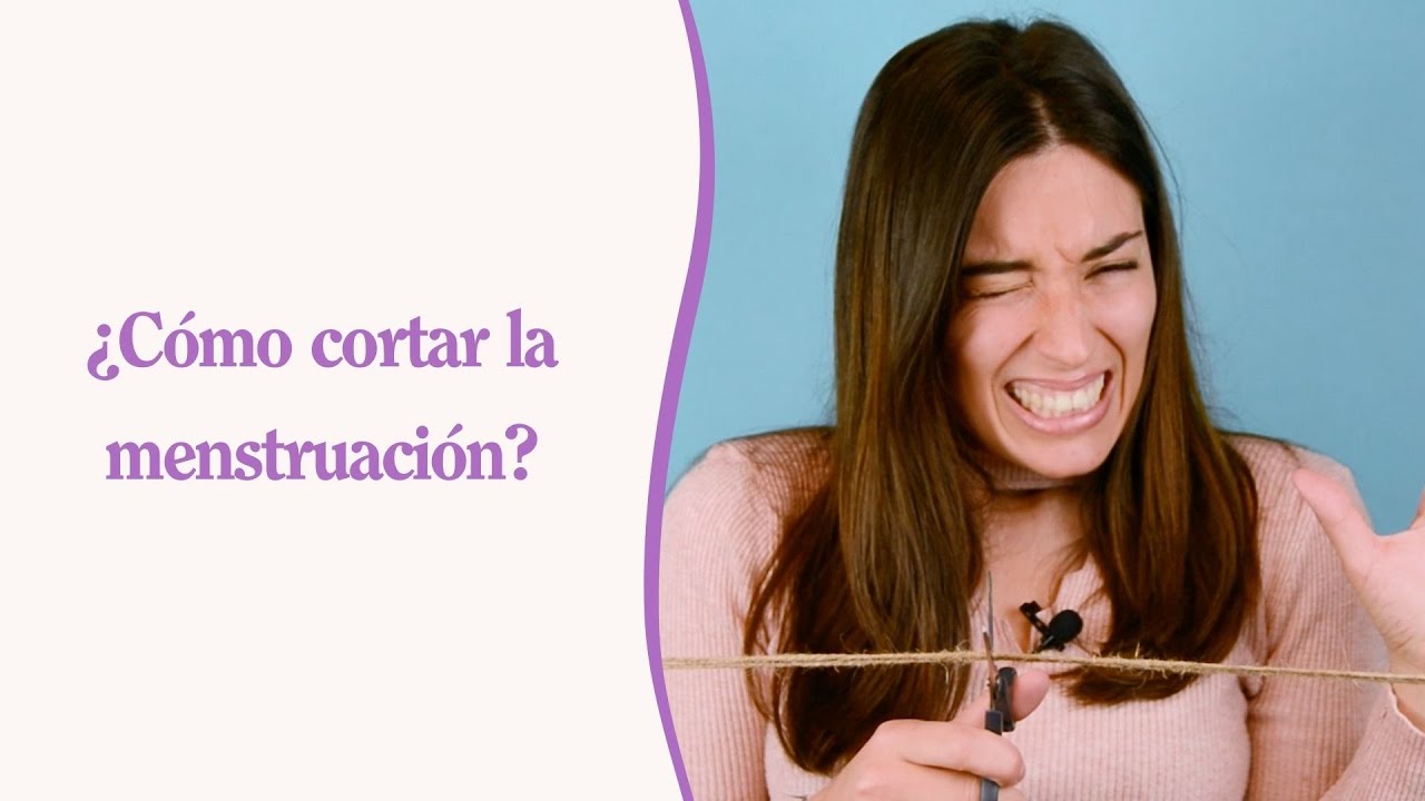 como hacer que se te corte la regla naturalmente