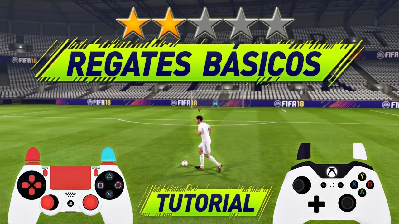 como hacer regates en fifa 18