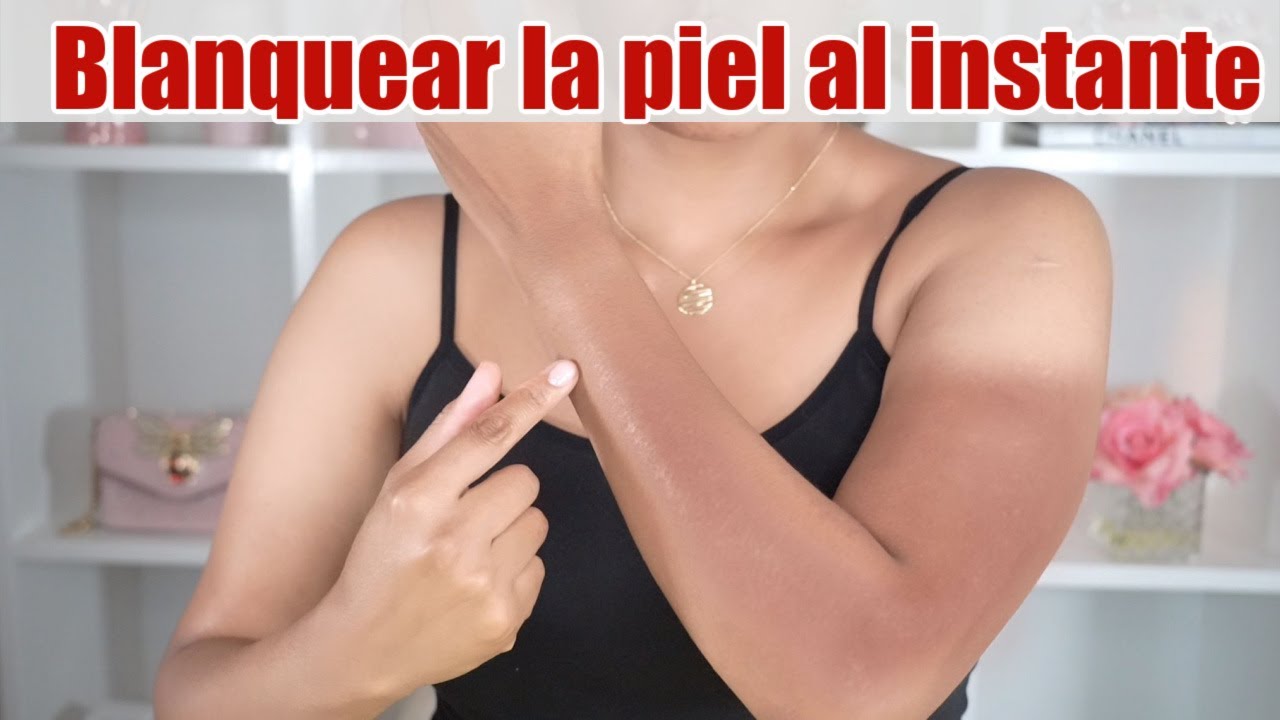 como quitar lo quemado de los brazos
