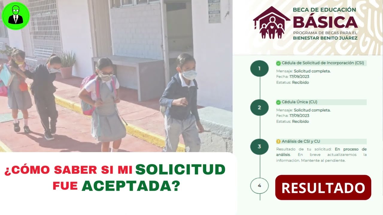 como saber si me han aceptado la beca