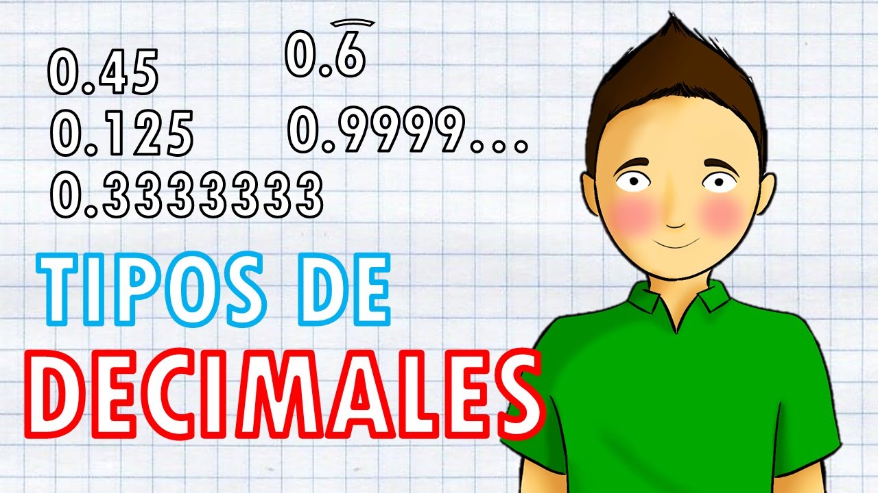 como se clasifican los numeros decimales