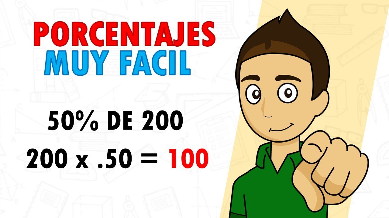como se hace el porciento de un numero