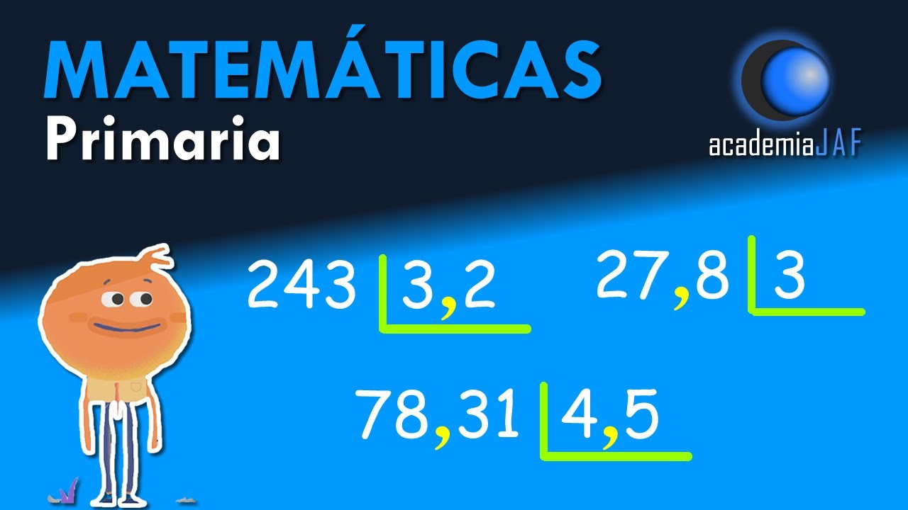 como se hacen divisiones con decimales