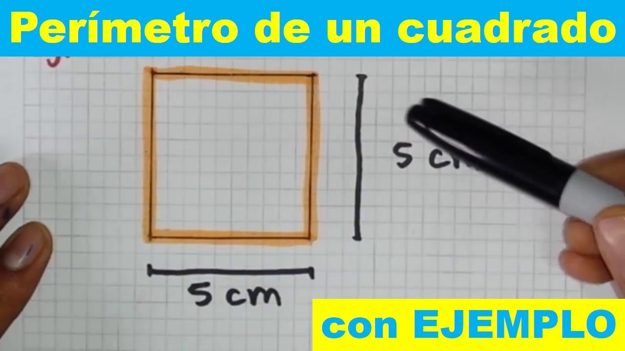 como se saca el perimetro de un cuadrado