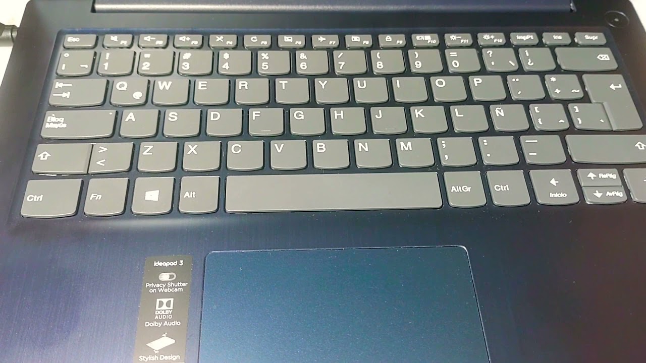 como activo mi teclado de mi laptop hp