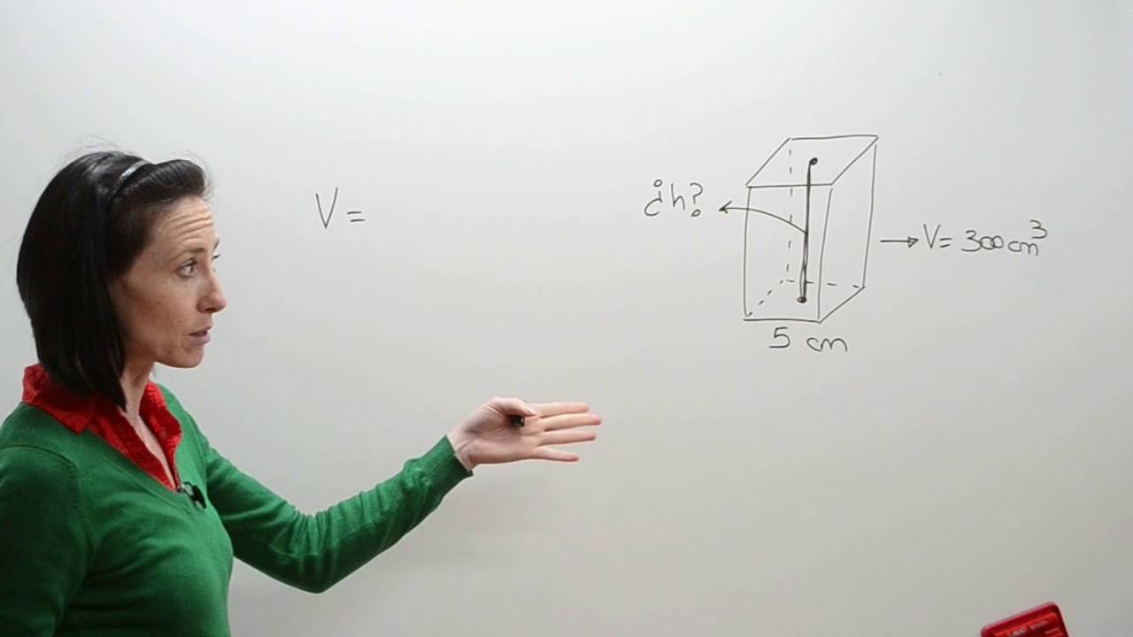 como calcular la altura de un prisma hexagonal
