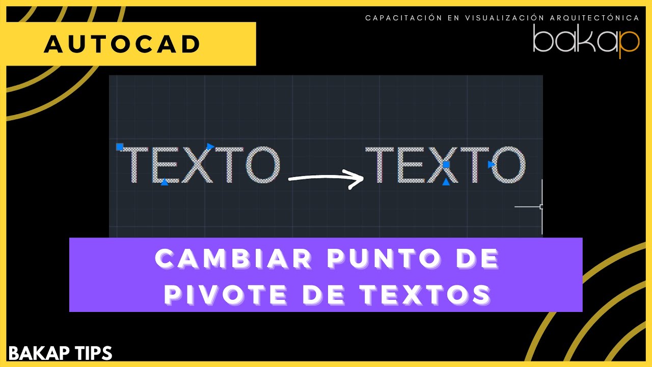 como centrar un texto en autocad