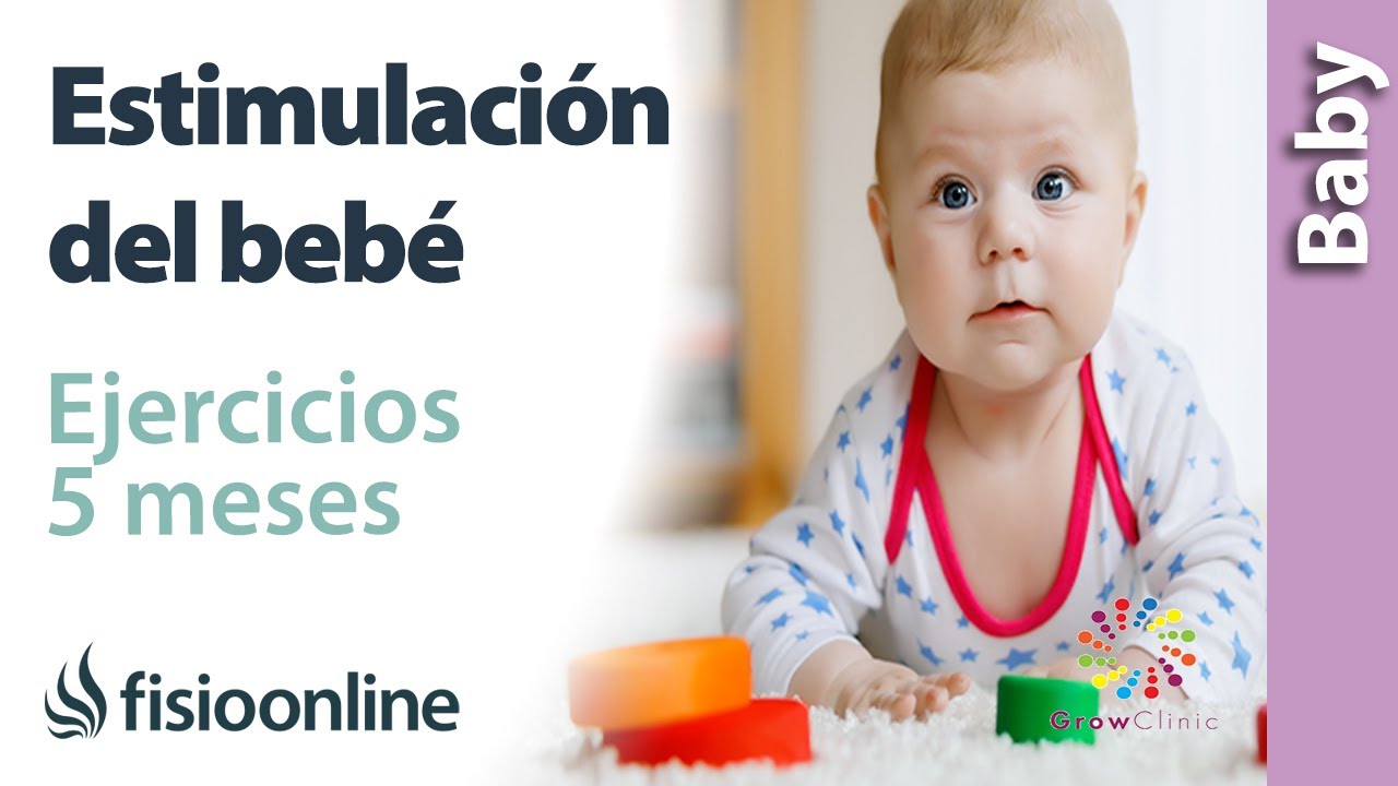 como ensenar a gatear a mi bebe de 5 meses