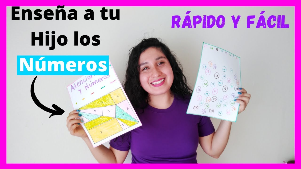 como ensenar a identificar los numeros