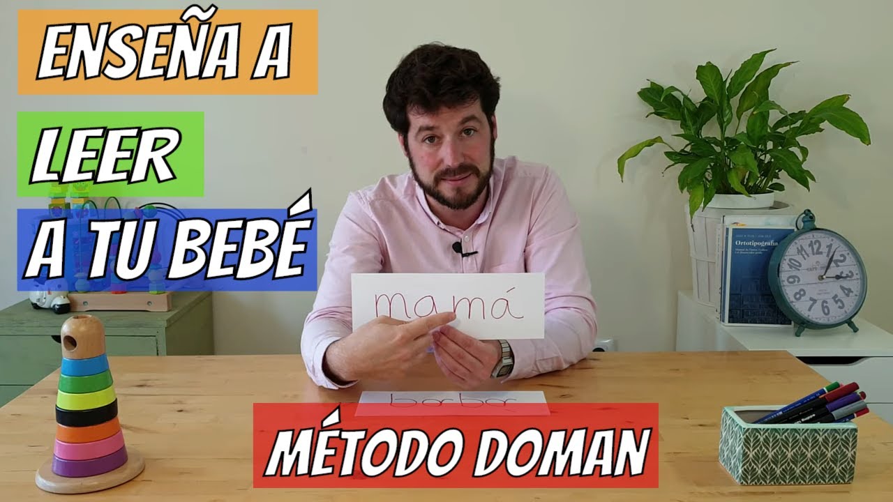 como ensenar a leer a un nino metodo doman