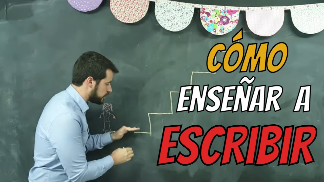 como ensenar a un nino a escribir