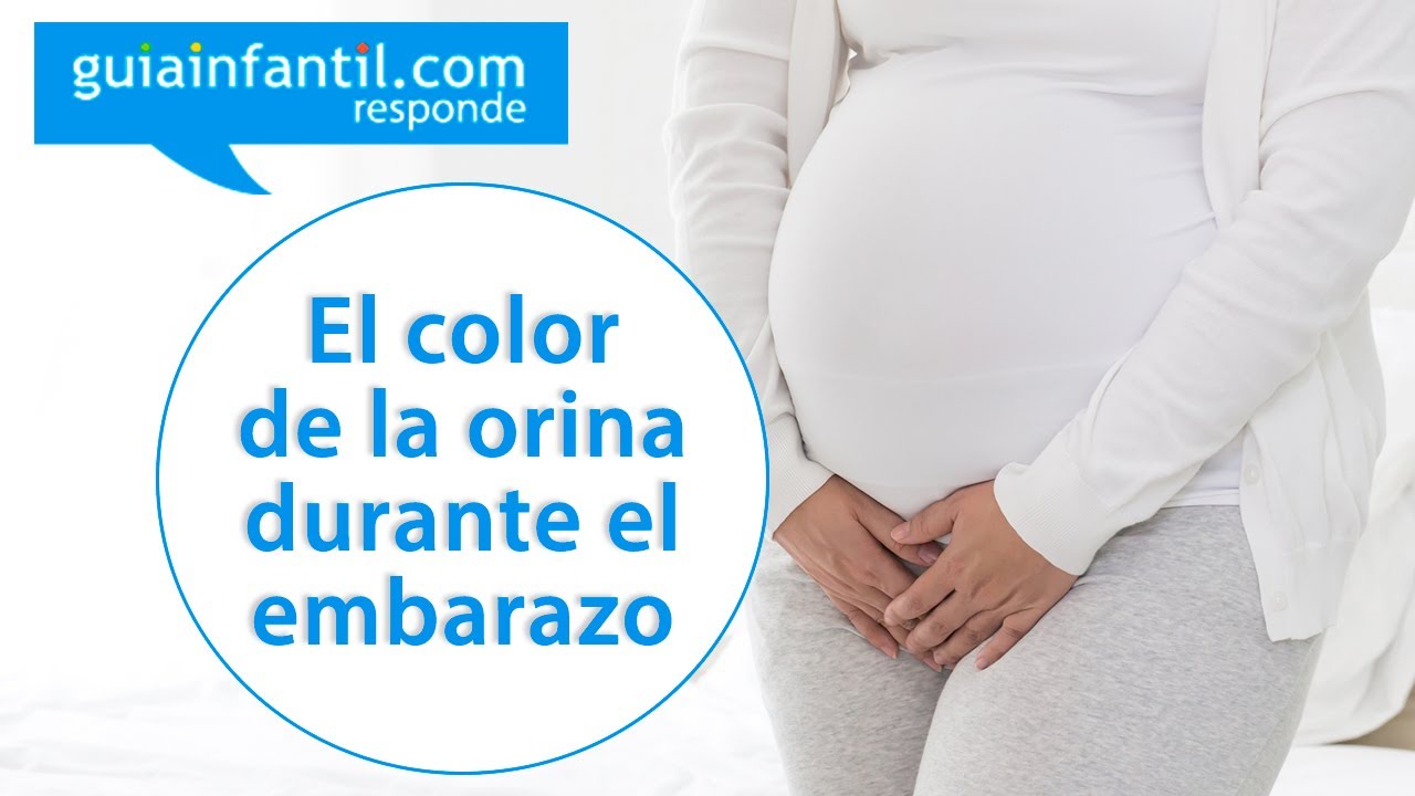 como es el color de la pipi de una embarazada
