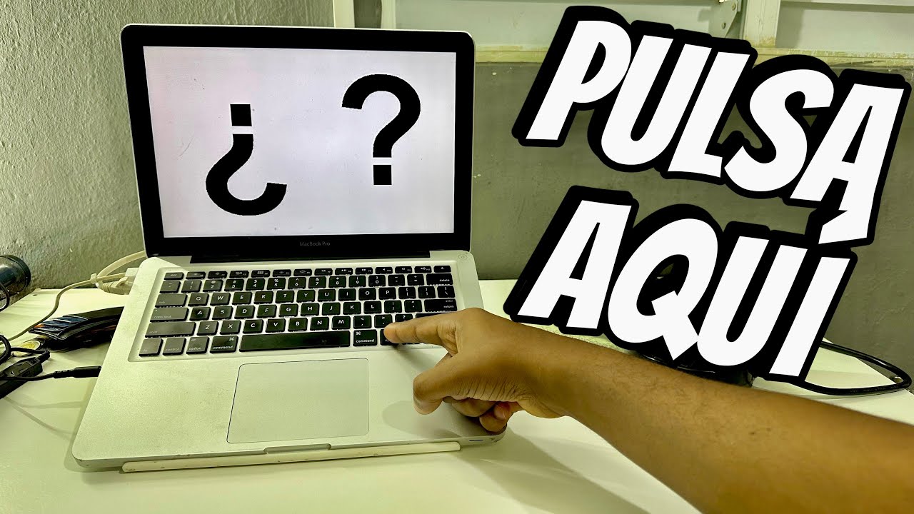 como hacer los signos de interrogacion en mac