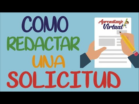 como hacer un escrito para solicitar algo