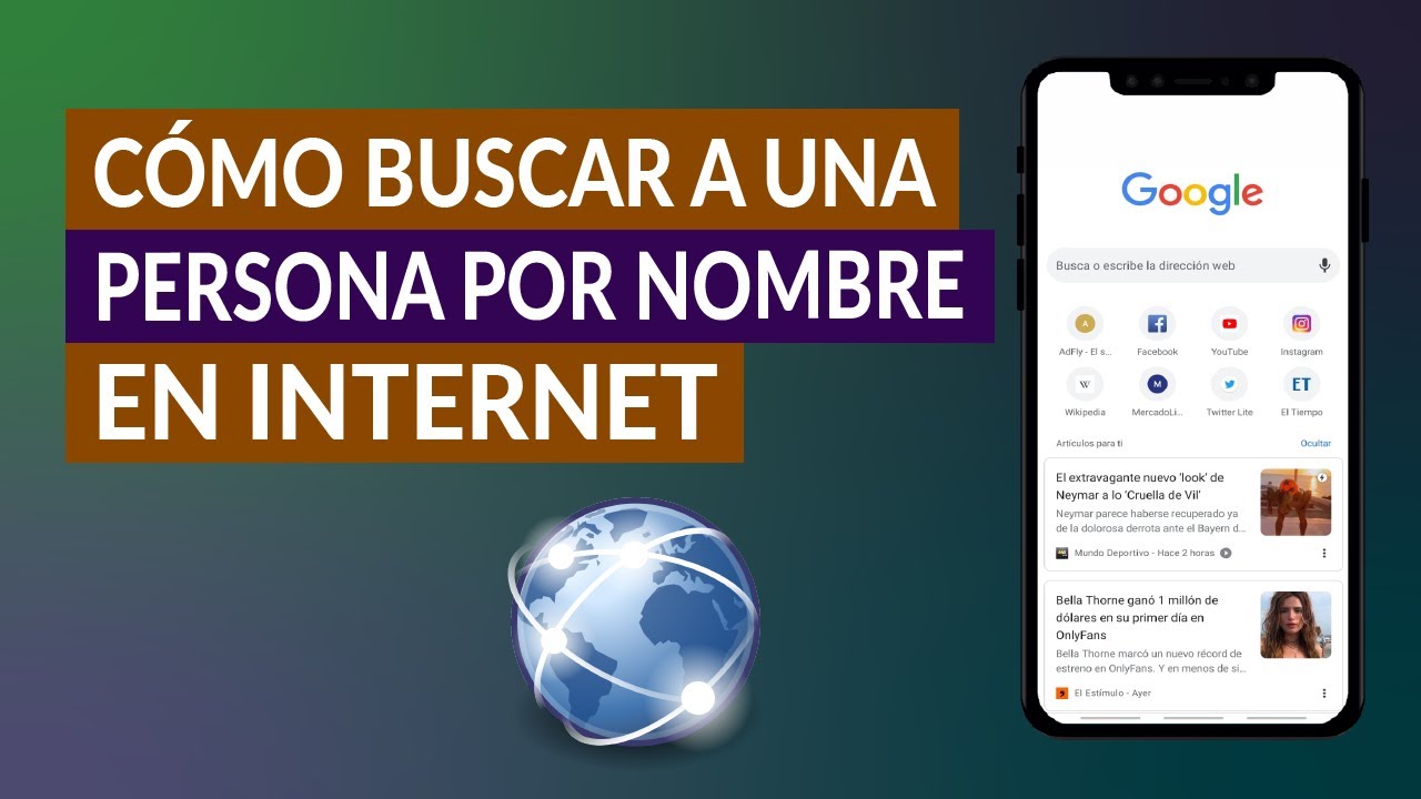 como localizar a una persona por su nombre
