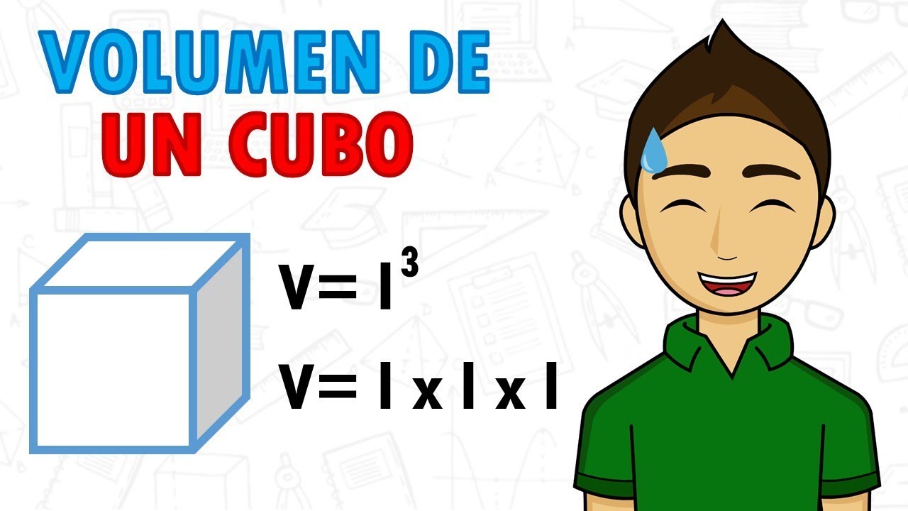 como obtener el volumen de un cubo