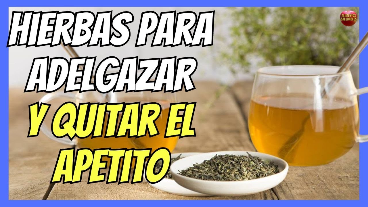 como quitar el apetito y bajar de peso
