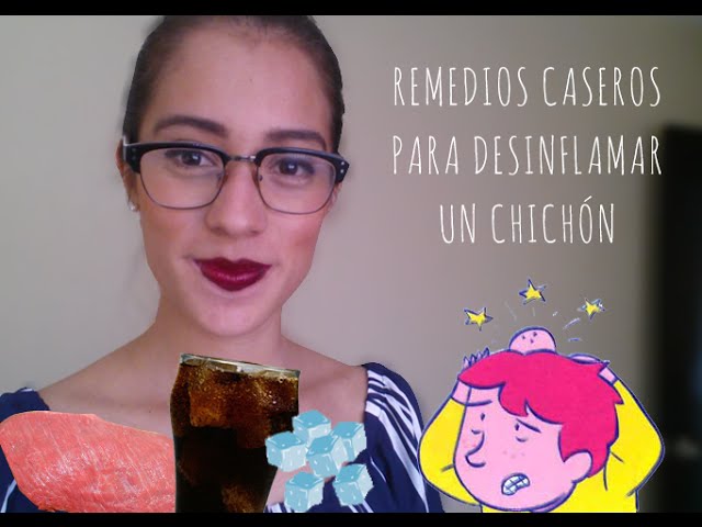 como quitar un chichon de la cabeza