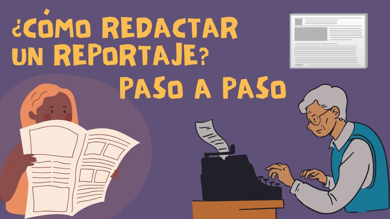 como registrar la informacion que se emplea en un reportaje