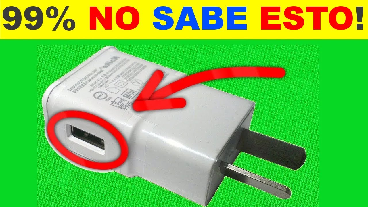como reparar un cargador de celular