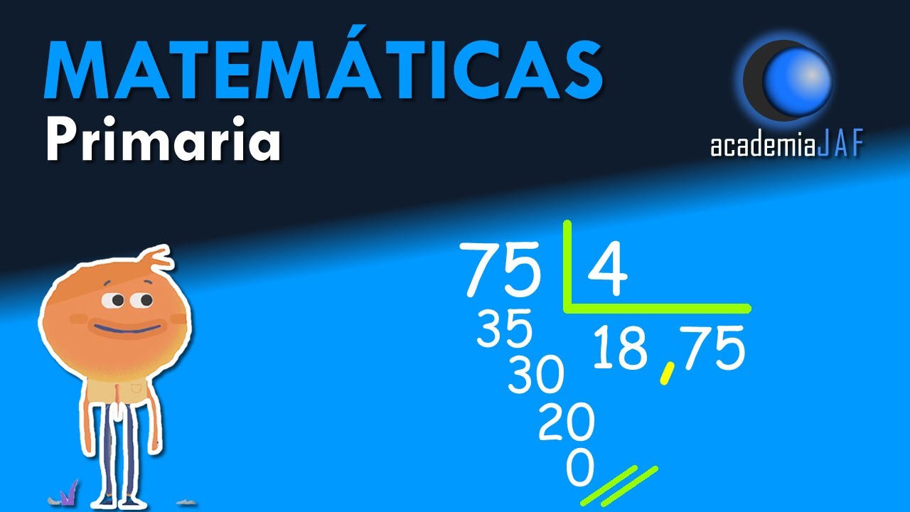 como sacar decimales en una division