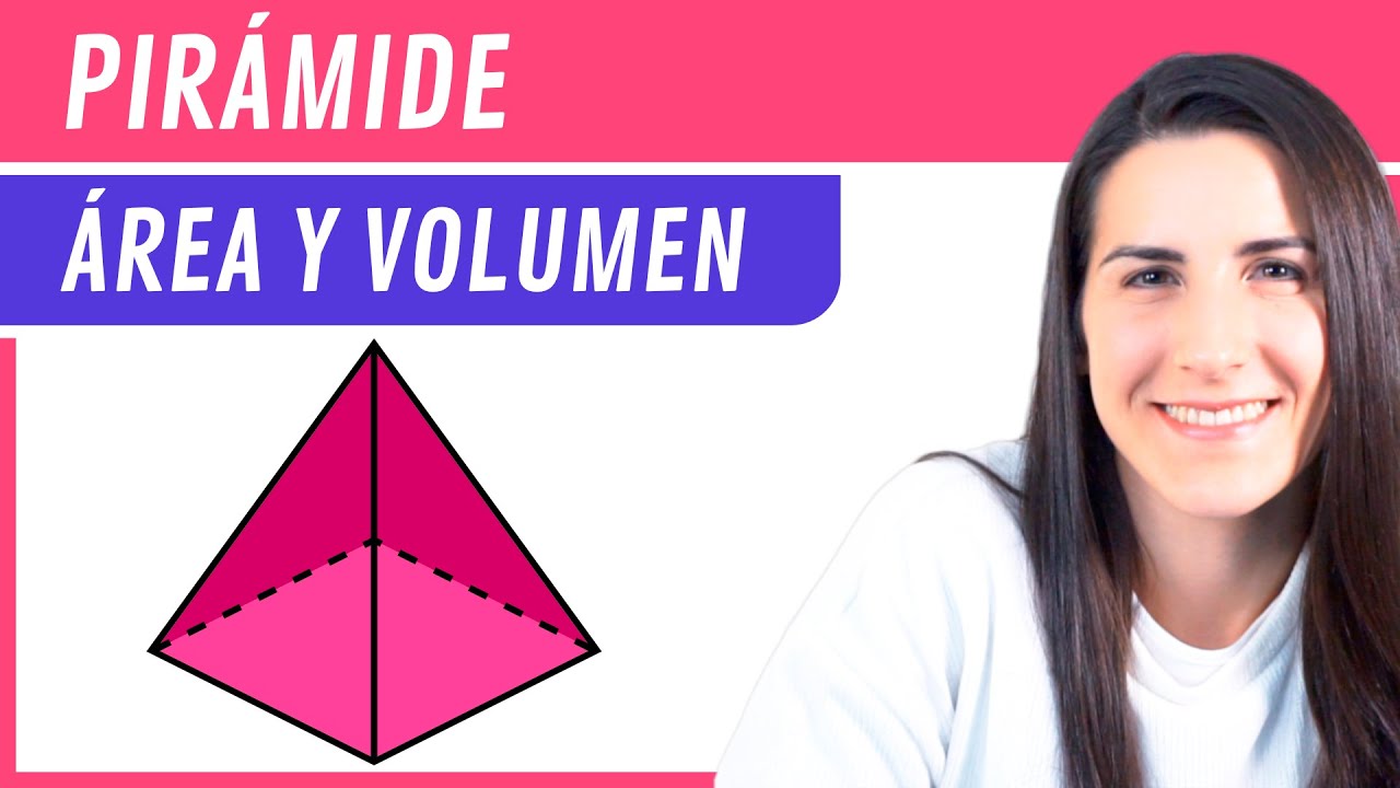 como sacar el area y volumen de una piramide
