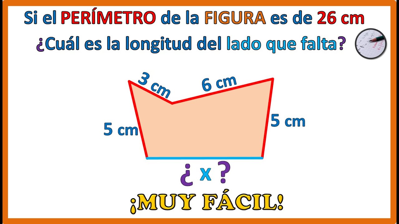 como sacar la longitud de una figura irregular