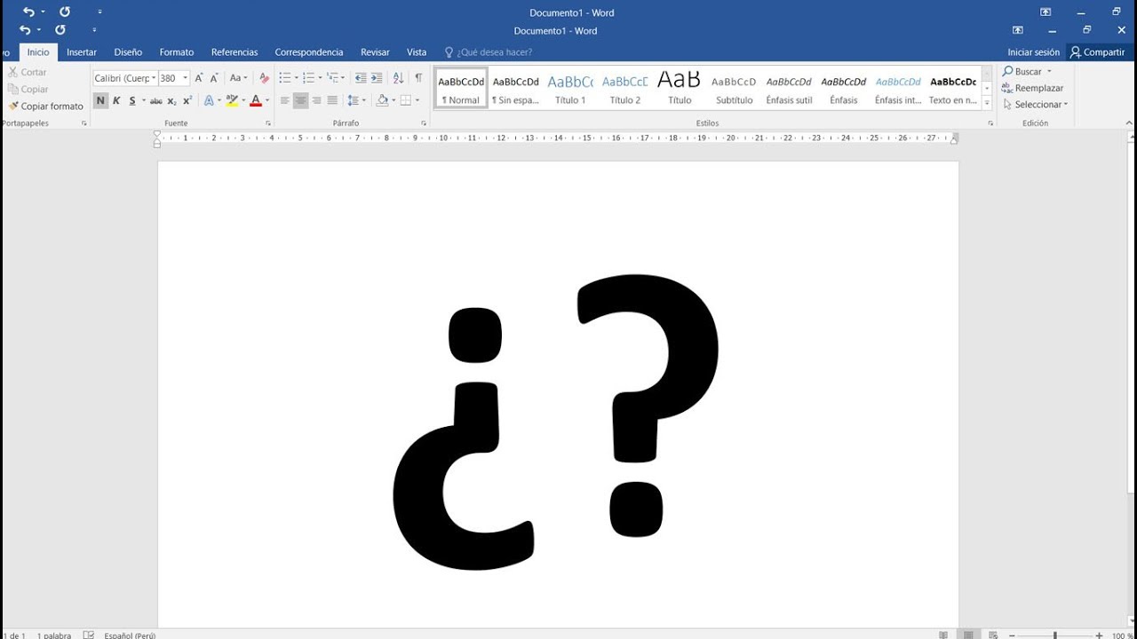 como se cierra el signo de interrogacion en el teclado