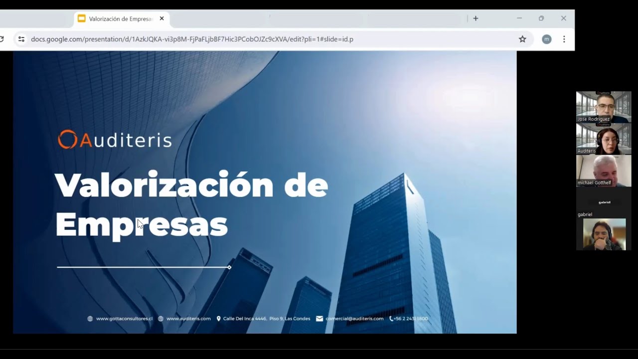 como se hace la valuacion de una empresa