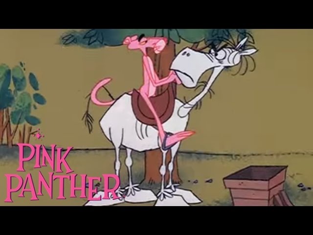 como se llama el caballo de la pantera rosa