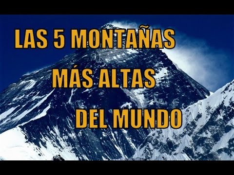 como se llama la montana mas alta del mundo