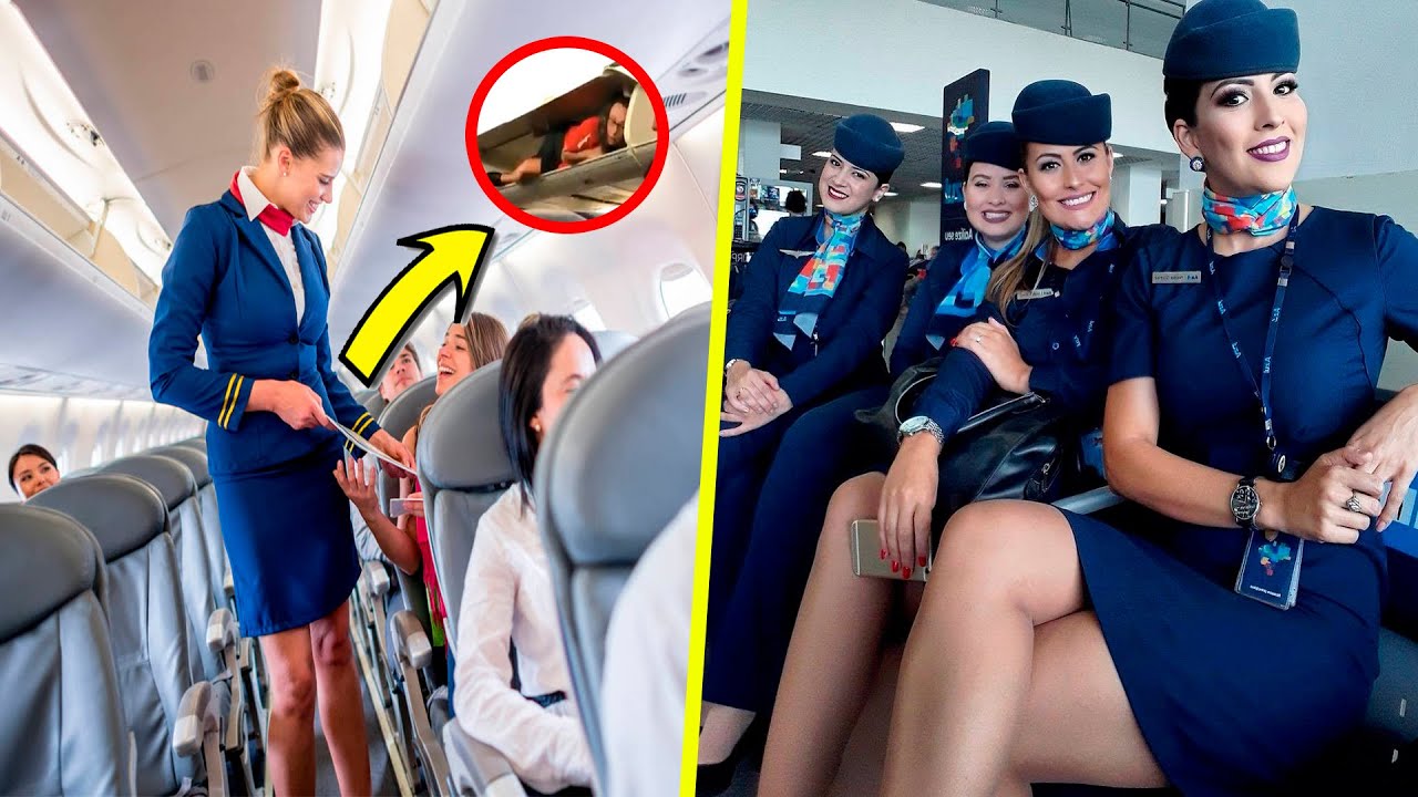 como se llaman las que trabajan en los aviones