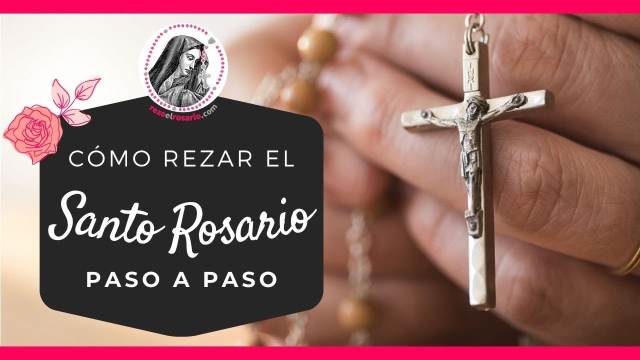 como se reza el rosario catolico