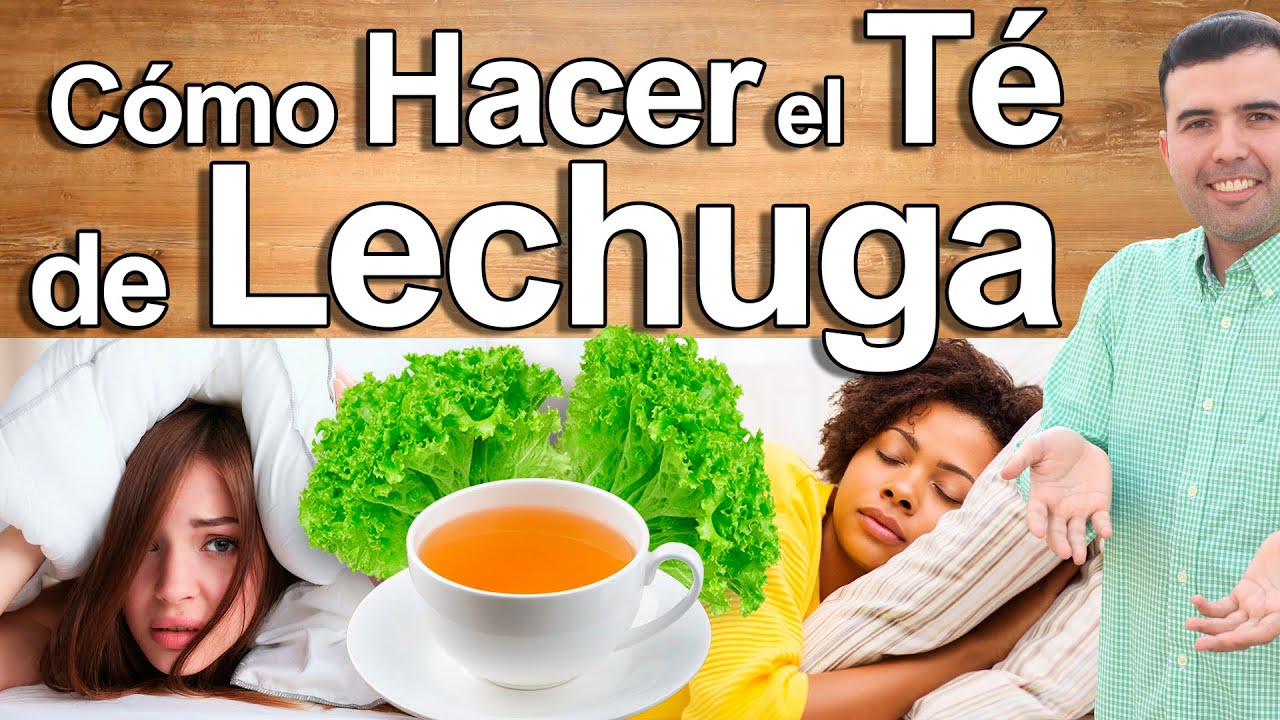 como usar la lechuga para dormir